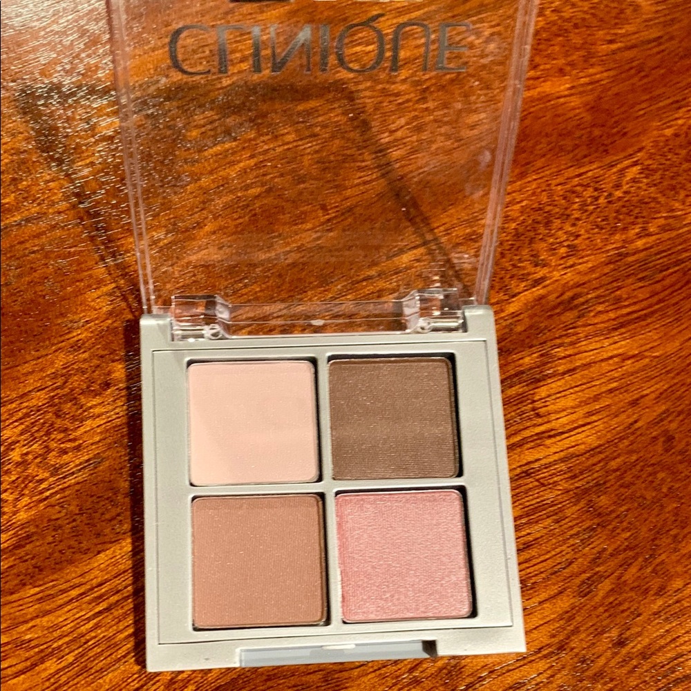 New Clinique All About Shadow Quad Pink Chocolate